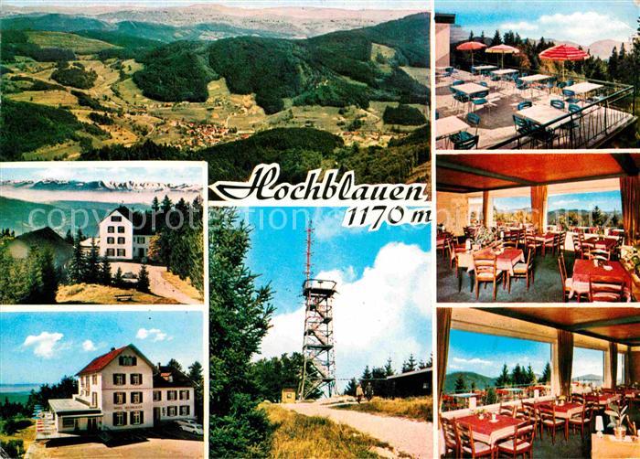 BADENWEILER BW Berghotel Hochblauen Restaurant Aussichtsturm Schwarzwald