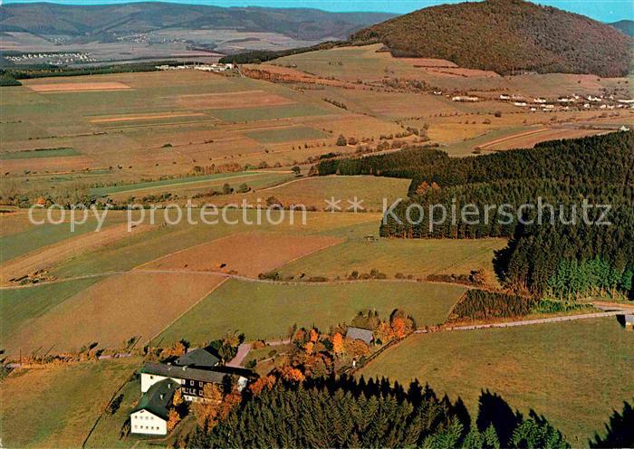 Schmallenberg Jugendherberge Fliegeraufnahme