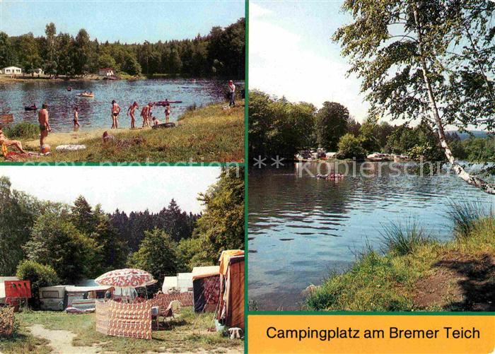 Gernrode Harz Campingplatz am Bremer Teich Badestrand
