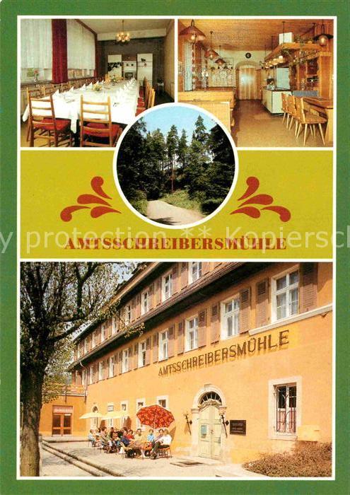 Muehltal Thueringen Amtsschreibersmuehle Ferienheim des VEB Magdeburger Armature