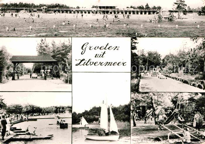 Mol Zilvermeer Camping Badestrand Segeln Kinderspielplatz