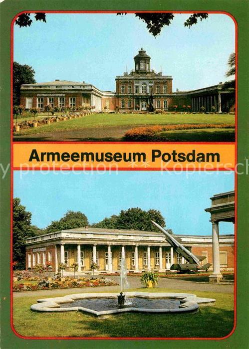 Potsdam Armeemuseum Neuer Garten Brunnen Rakete