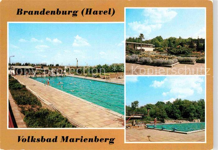 Brandenburg Havel Volksbad Marienberg Schwimmbad