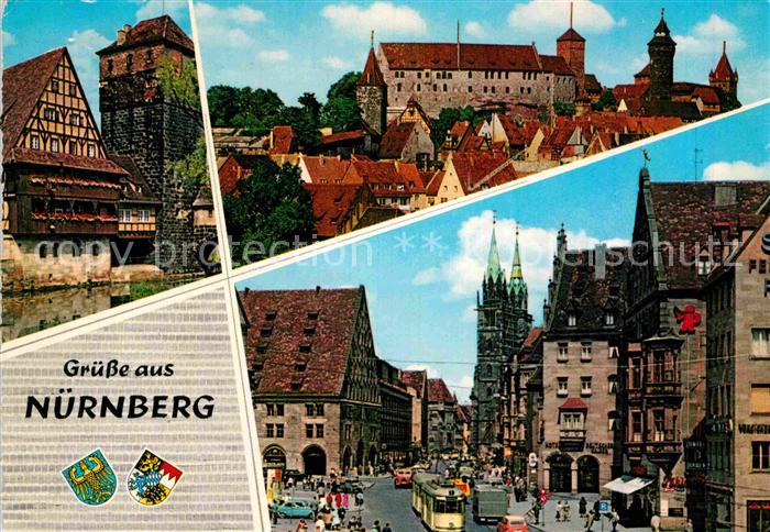 NueRNBERG  CITY Altstadt Strassenbahn