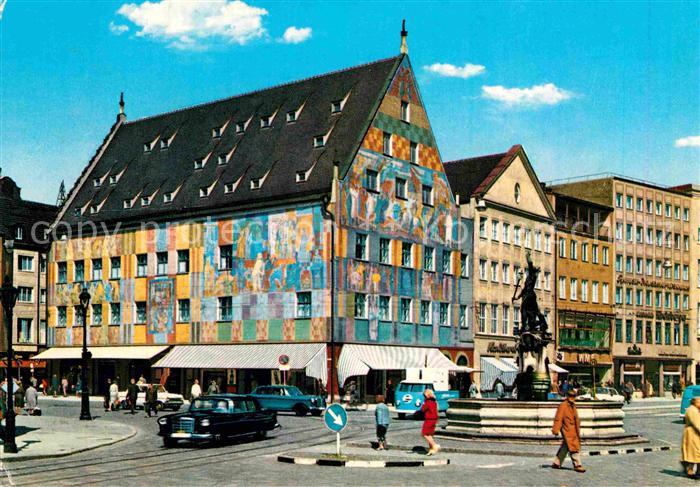Augsburg Weberhaus am Moritzplatz