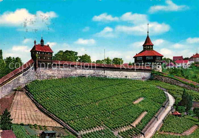 Esslingen Neckar Burg mit Wehrgang