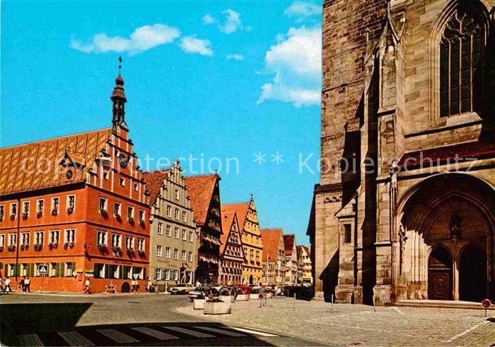 Dinkelsbuehl Marktplatz