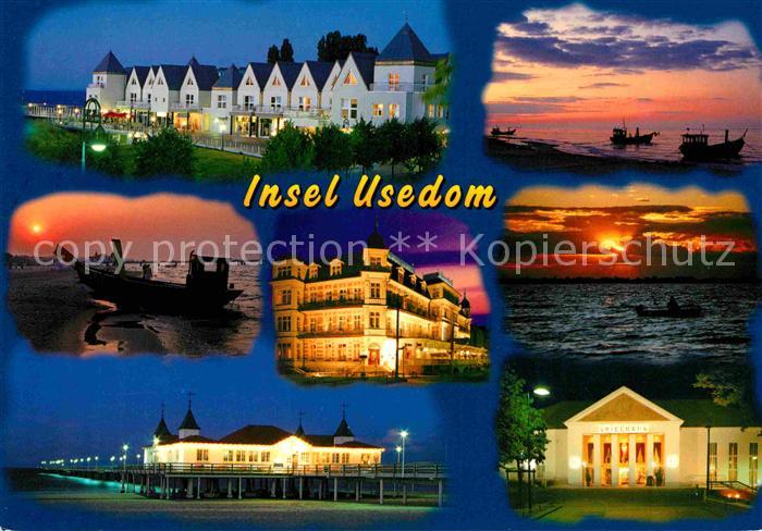 Insel Usedom Seebruecke Ahlbeck Heringsdorf