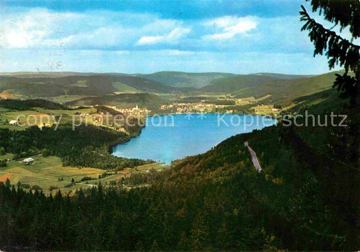 TITISEE Schwarzwald BW Fliegeraufnahme