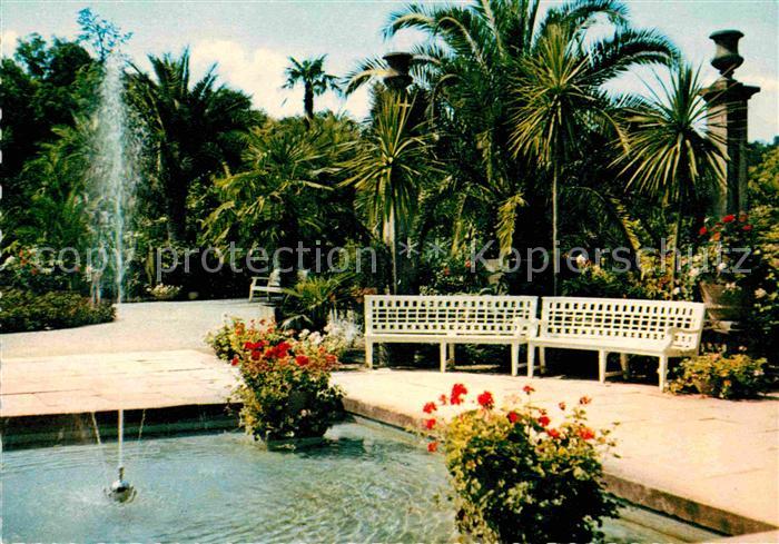 Bad Pyrmont Kurpark Palmengarten