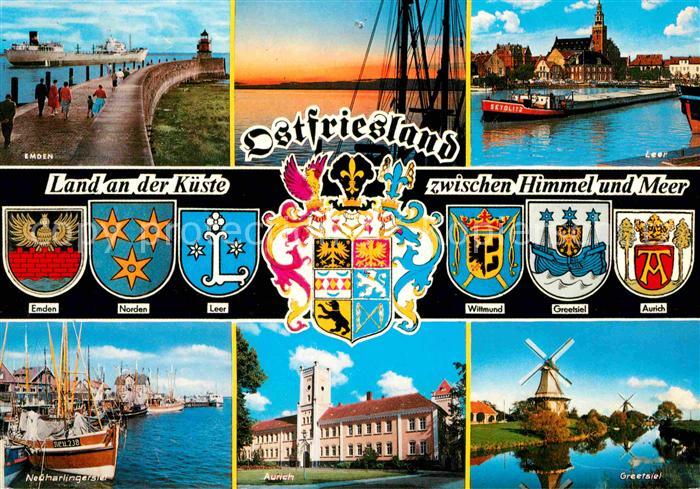 Ostfriesland Emden Leer Greetsiel Windmühlen Aurich