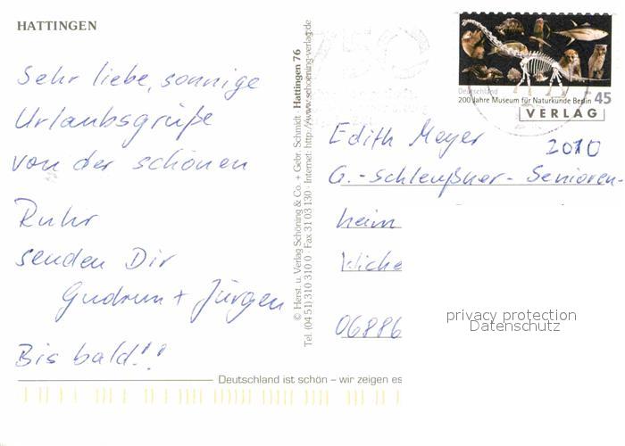 Hattingen Ruhr Rathaus Gr. Weilstrasse Untermarkt Johannesstrasse Heggerstrasse – Bild 2