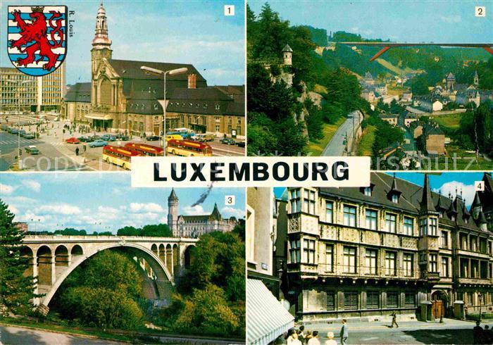 LUXEMBOURG  Luxemburg Gare Centrale Pont-Grande-Duchesse-Charlotte Pont-Adolphe
