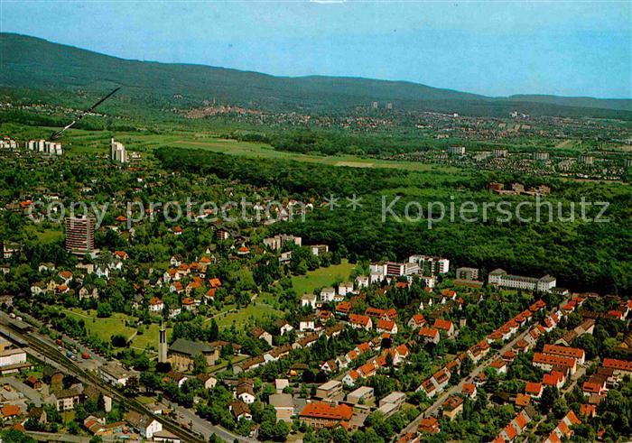 Bad Soden Taunus Fliegeraufnahme mit neuem Kurpark
