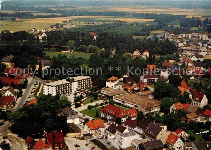 Bad Sassendorf Fliegeraufnahme Heilbad im Kreis Soest