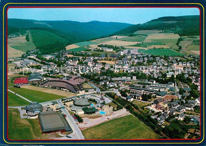 Willingen Sauerland Fliegeraufnahme Kuranlagen