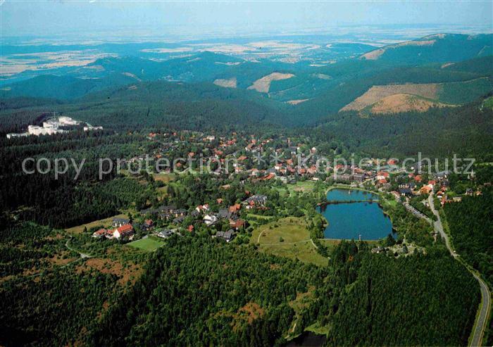 Hahnenklee-Bockswiese Harz Fliegeraufnahme