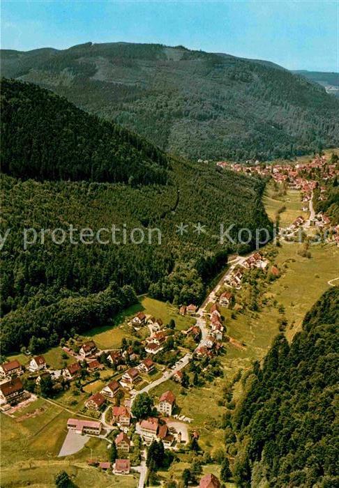 Bad Herrenalb Fliegeraufnahme mit Gaistal