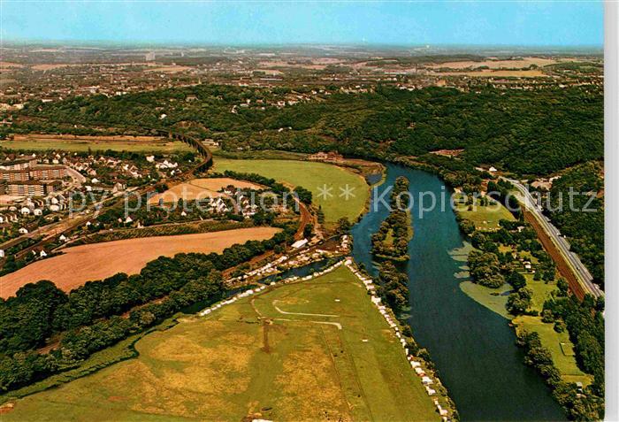 Witten Ruhr Fliegeraufnahme Ruhrpartie