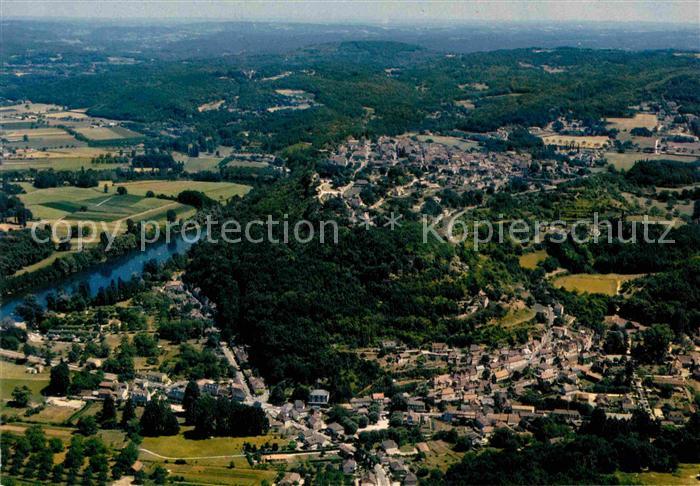 Perigord Fliegeraufnahme Cenac et Domme
