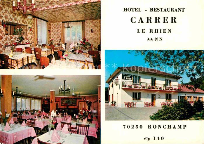 Ronchamp Haute Saone Hotel Restaurant Carrer Le Rhin