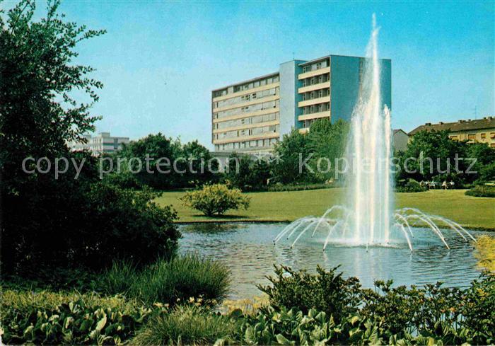 Bad Nauheim Suedpark und Spreesanatorium