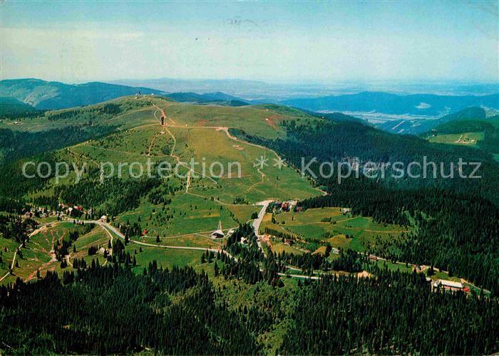 Feldberg Schwarzwald Fliegeraufnahme