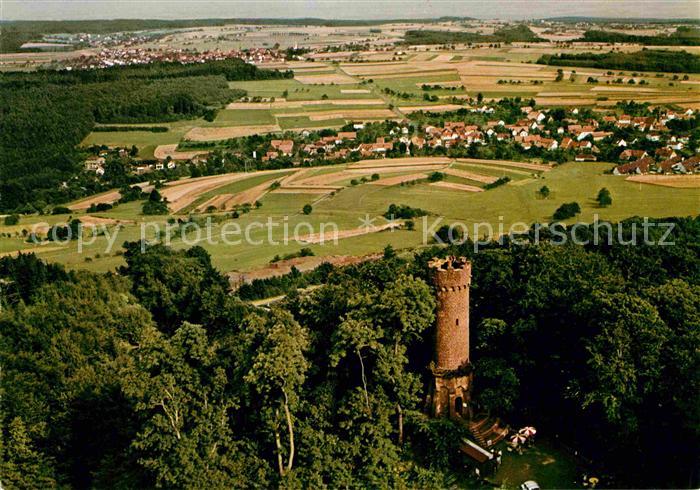 Katzenbuckel Odenwald Aussichtsturm bei Waldkatzenbach und Struempfelbrunn