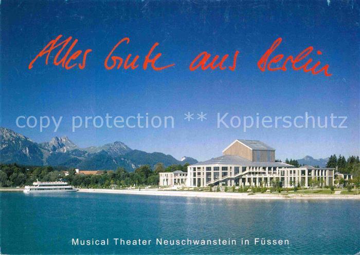 Fuessen Allgaeu Musical Theater Neuschwanstein
