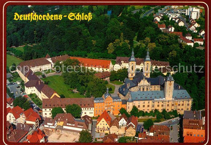 Bad Mergentheim Deutschordens-Schloss Fliegeraufnahme