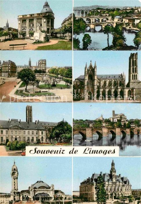 Limoges Haute Vienne Brücken Kirche