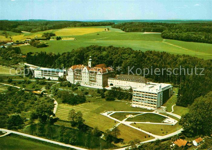 Mallersdorf Mallersdorf-Pfaffenberg Fliegeraufnahme Schwesternkrankenhaus mit Al