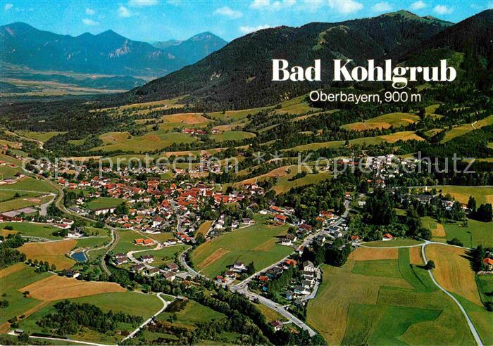 Bad Kohlgrub Fliegeraufnahme gegen Loisachtal Heimgarten Simetsberg Hoernle