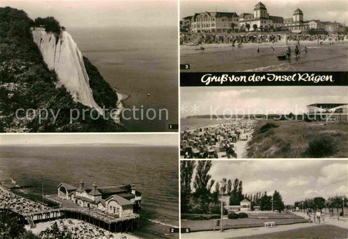 Stubbenkammer Ruegen Koenigsstuhl Sellin Seebruecke Binz Baabe Goehren