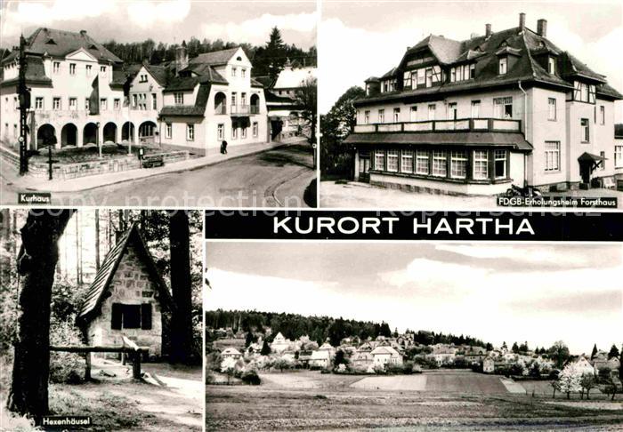 Hartha Doebeln Kurhaus Erholungsheim Forsthaus Hexenhaeusel