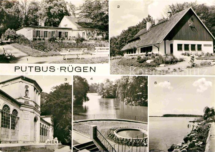 Putbus Ruegen Restaurants RosenCafe Jaegerhuette Kueste nach Neuendorf und Laube