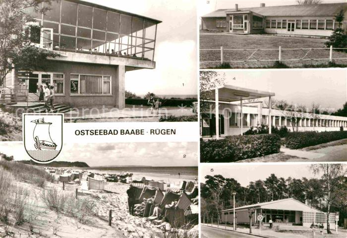 Baabe Ostseebad Ruegen Restaurants Inselparadies und Am See Strand  Erholungshei