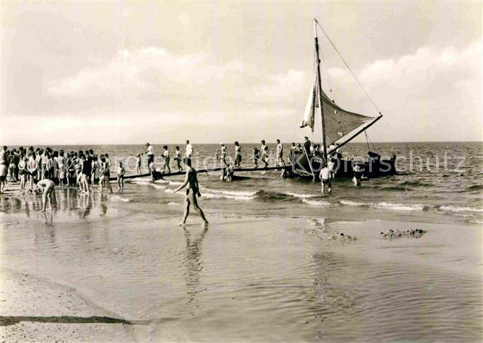 Heringsdorf Ostseebad Usedom Strnad Segelboot