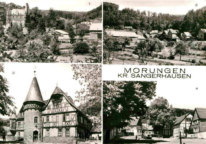 Morungen Dorfplatz Ortspartien