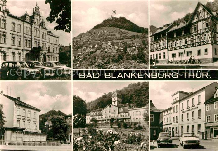 Bad Blankenburg Erholungsheim Magnus Poser Burgruine Greifenstein