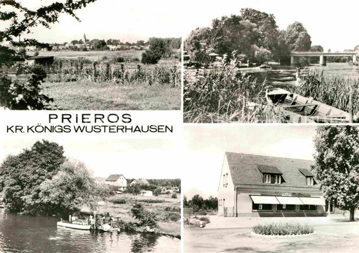 Prieros Partei am Wasser