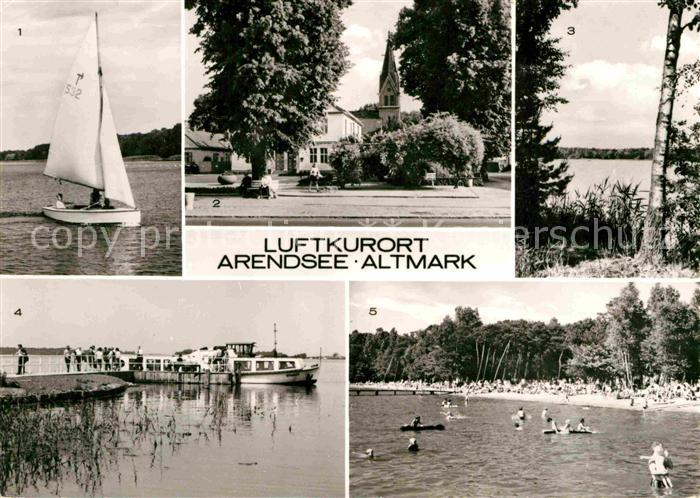 Arendsee Altmark Rathaus See Schramper-Eck