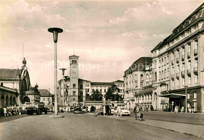ERFURT  CITY Bahnhofsplatz