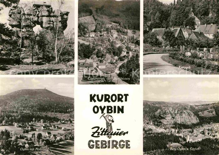 Oybin Sachsen Kurpark Toepferstrasse Felsentor