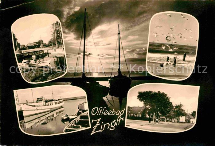 Zingst Ostseebad Hafen Strand