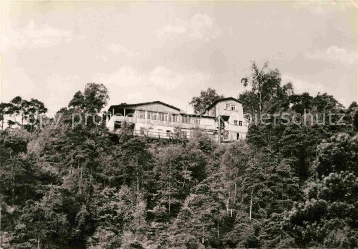 Saechsische Schweiz Berggaststaette auf den Rauensteinen