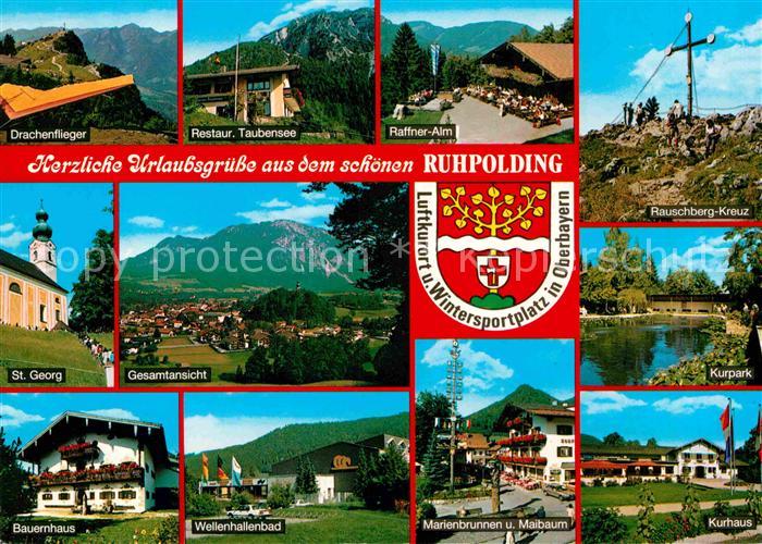 Ruhpolding Bayern Drachenflieger Restaurant Taubensee Raffner-Alm Rauschberg-Kre
