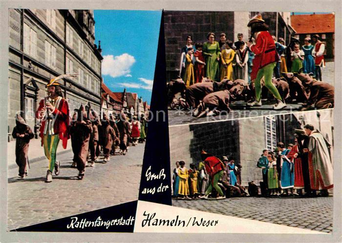 Hameln Weser Rattenfaengerstadt Spiele