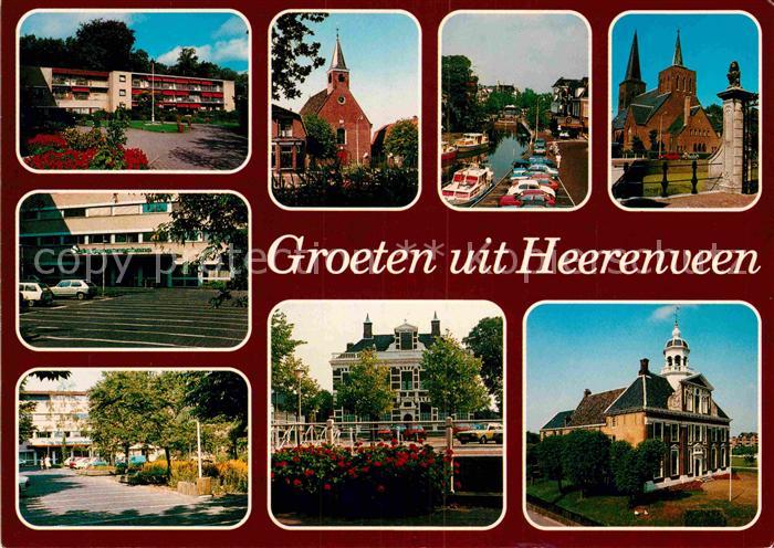 Heerenveen Kirchen Ortspartien