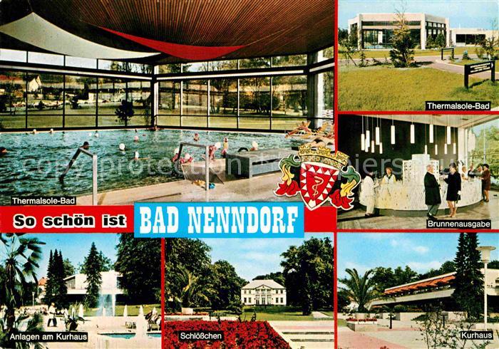 Bad Nenndorf Thermalbad Brunnenausgabe Kurhaus Schlloesschen